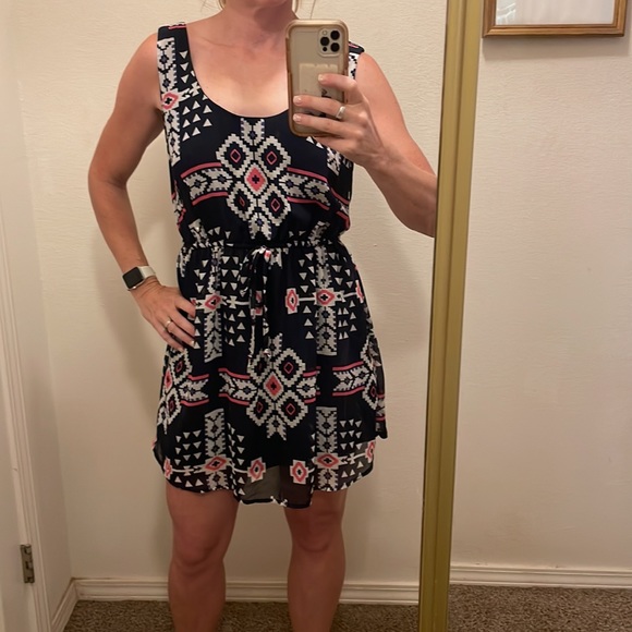 Southwest Print Dress Size M - Picture 6 of 7